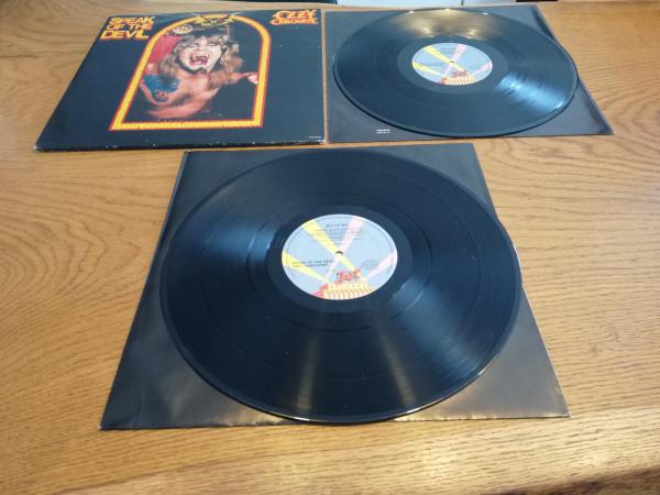 Ozzy Osbourne Speak of the Devil 1982 CBS JET LP 401 Doppel LP Holländische Pressung VG+/VG